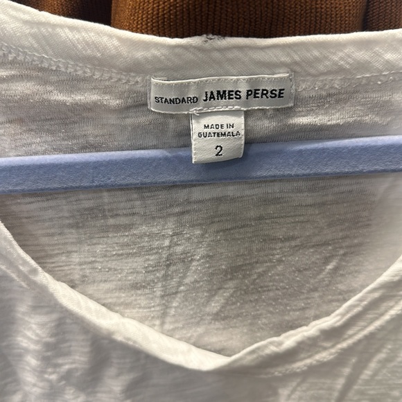 JAMES PERSE white shirt, AND Rich, brown wide leg SHEIN corduroys - Picture 2 of 8